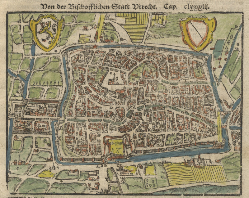 Von der Bisschofflichen Statt Utrecht by S. Münster
