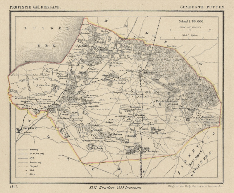 image of map communityplan Putten by Kuyper (Kuijper) Putten by Kuyper (Kuijper)