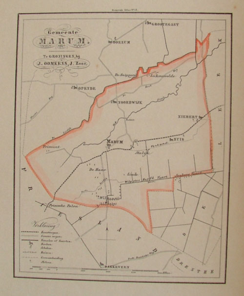 image of map communityplan Gemeente Marum by Fehse map communityplan Gemeente Marum by Fehse