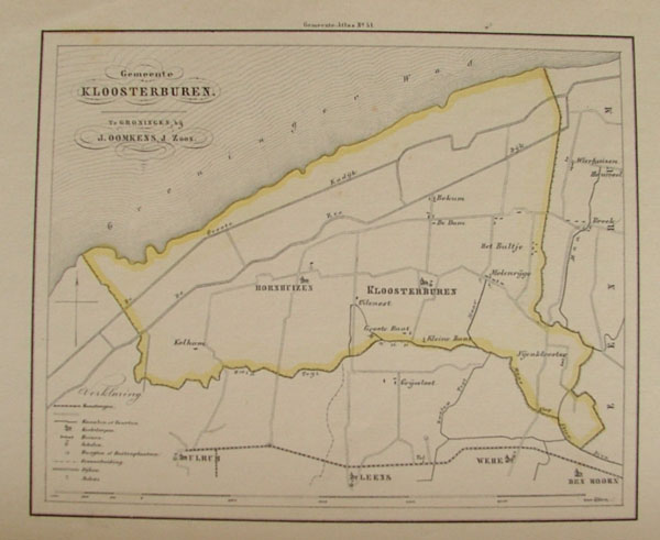 image of map communityplan Gemeente Kloosterburen by Fehse map communityplan Gemeente Kloosterburen by Fehse