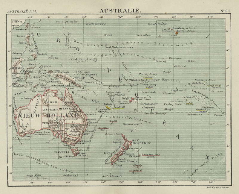 image of map Australië by Kuyper (Kuijper) Australië by Kuyper (Kuijper)