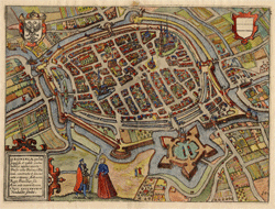 nice plan by guiccardini of the city of groningen
