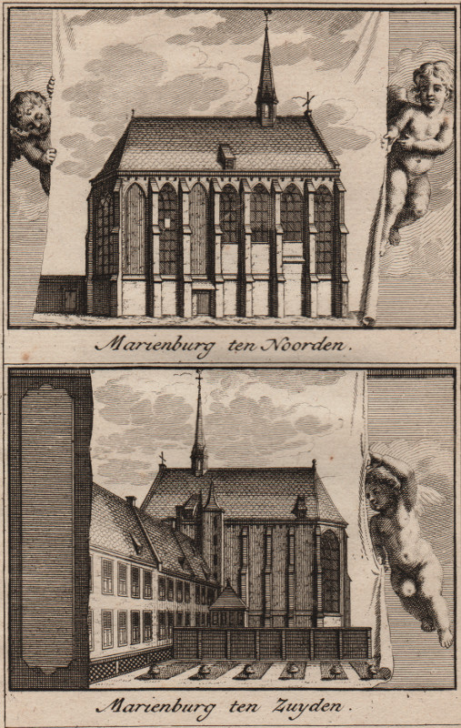 view Marienburg ten Noorden; Marienburg ten Zuyden by J. Ruyter, C. Pronk