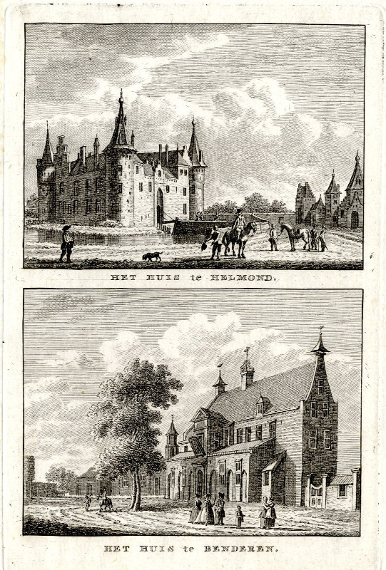 view Het huis te Helmond en Het huis te Benderen by K.F. Bendorp, j. Bullthuis