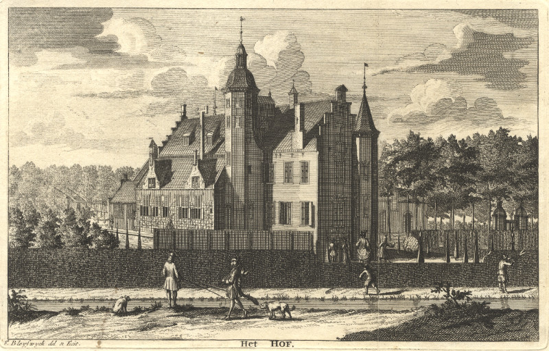 Het Hof by F. van Bleyswijck
