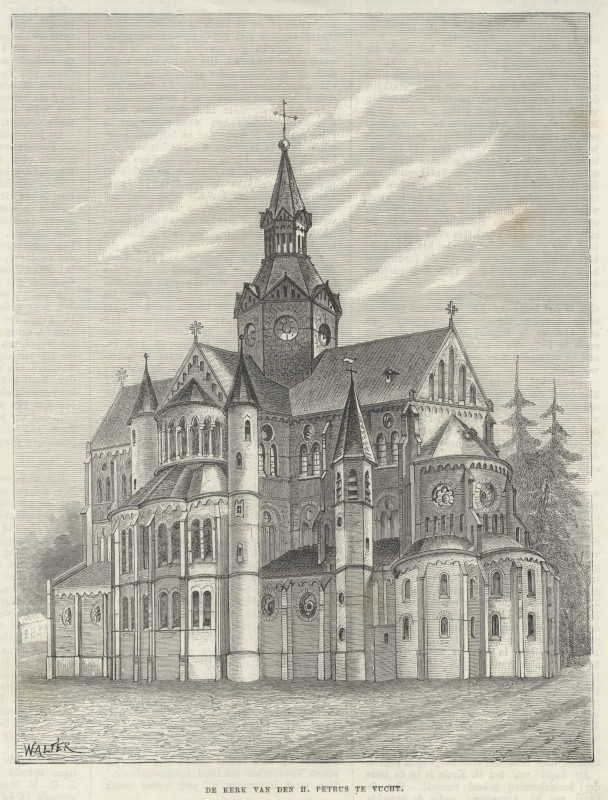 De Kerk van den H. Petrus te Vucht by Walter