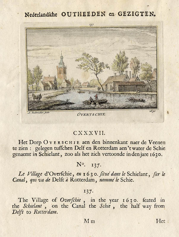 Overtschie 1630 by Abraham Rademaker