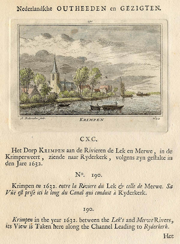 view Krimpen 1632 by Abraham Rademaker