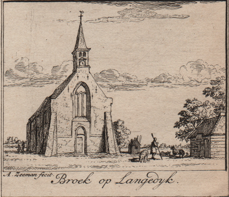 Broek op Langedyk by A. Zeeman