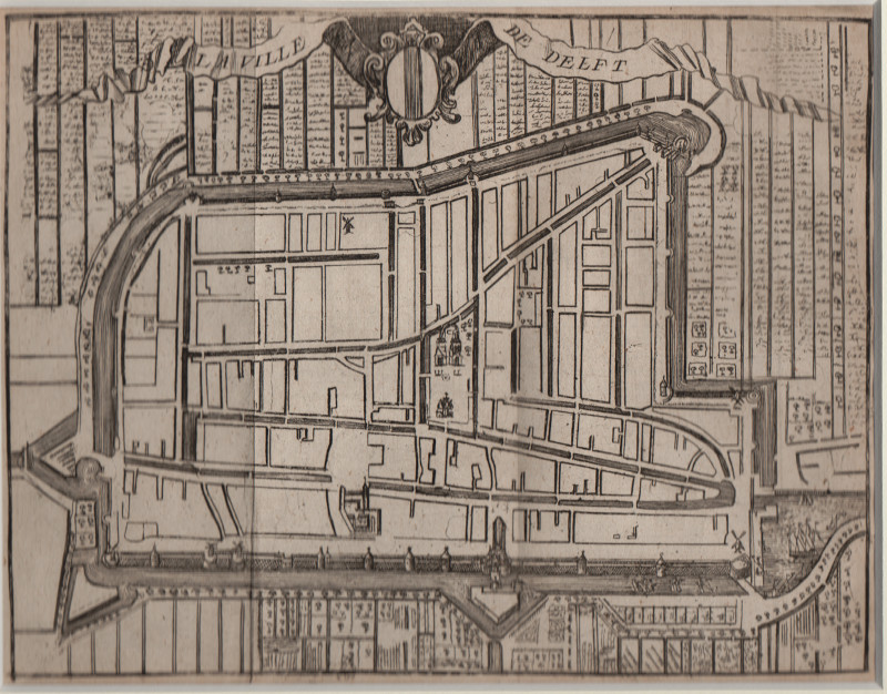 La Ville de Delft by Harrewijn