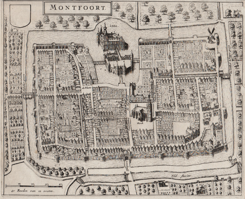 Montfoort by Joan Blaeu