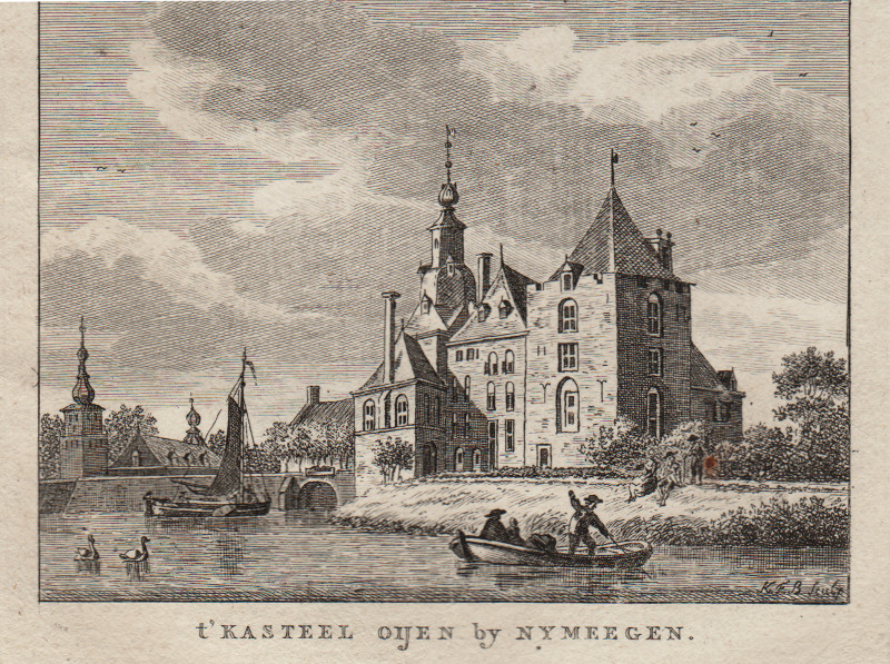 ´t Kasteel Oijen by Nymeegen by C.F. Bendorp, J. Bulthuis