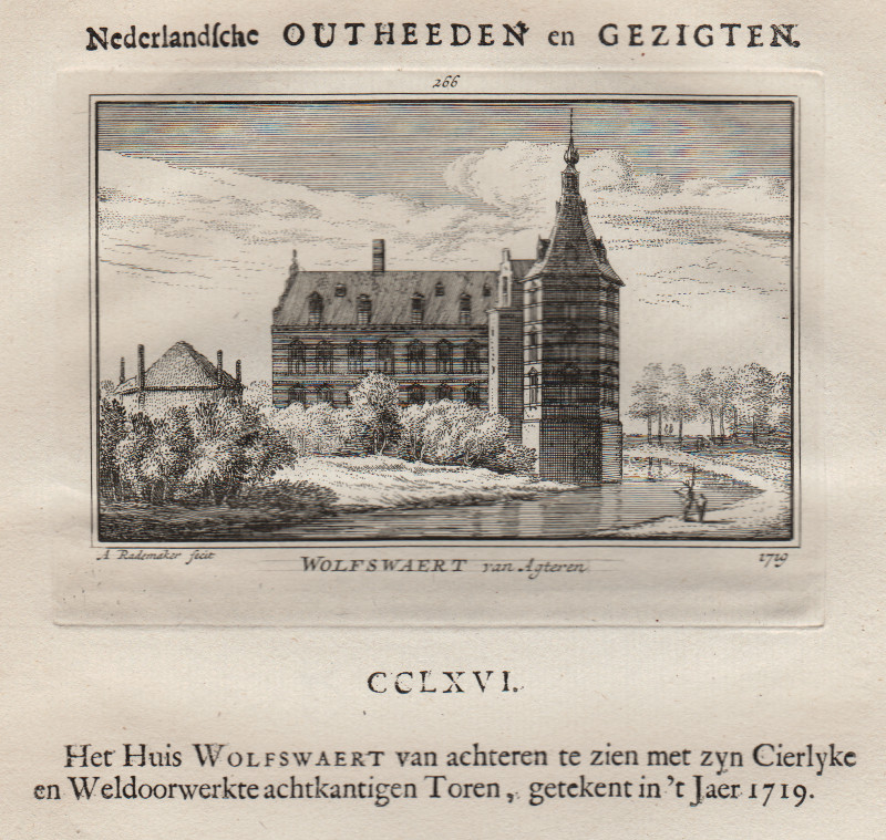 Wolfswaert van Agteren 1719 by A. Rademaker