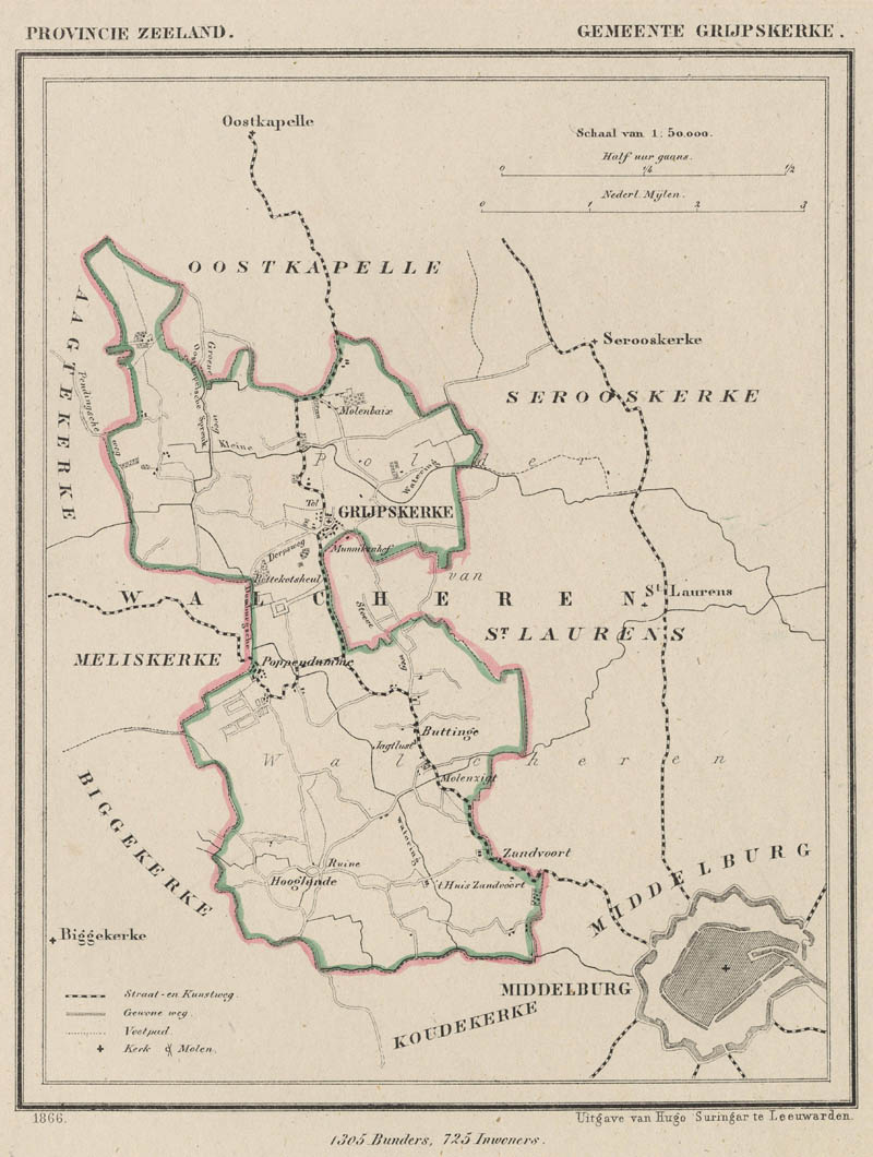 Gemeente Grijpskerke by J kuyper