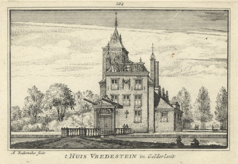 ´t Huis Vredestein in Gelderlant  by A. Rademaker