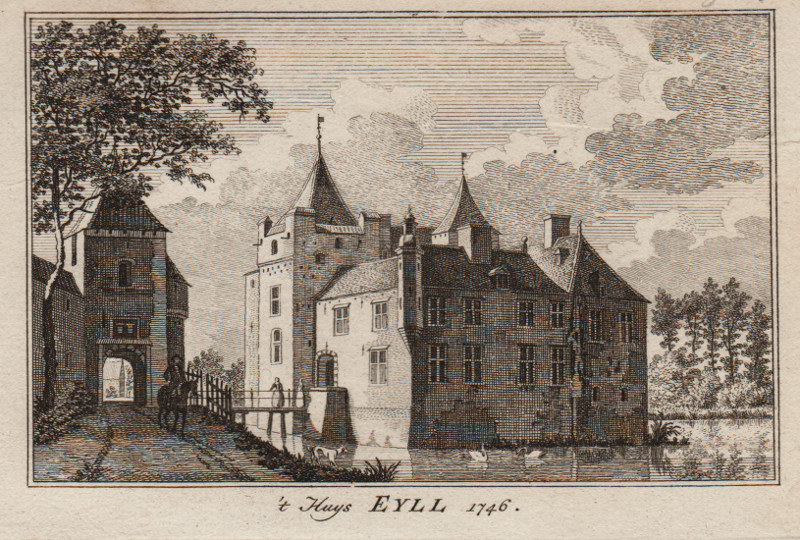´t Huys Eyll 1746 by Paul van Liender, Jan de Beijer