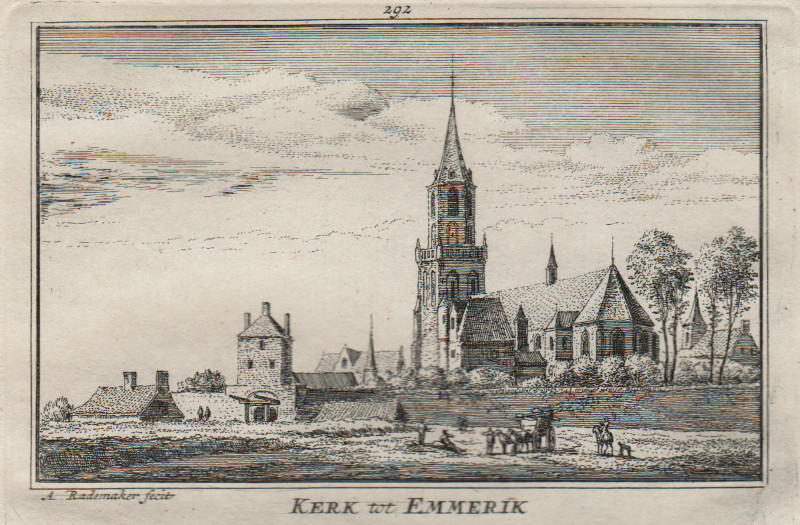 Kerk tot Emmerik by A. Rademaker