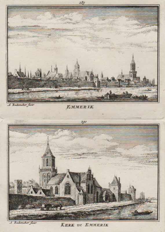 view Emmerik; Kerk tot Emmerik by A. Rademaker