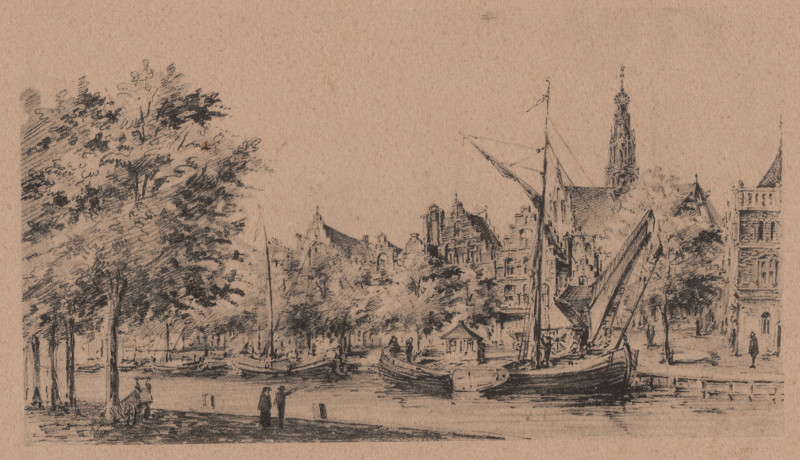 Stadsgezicht van Haarlem by Nien?