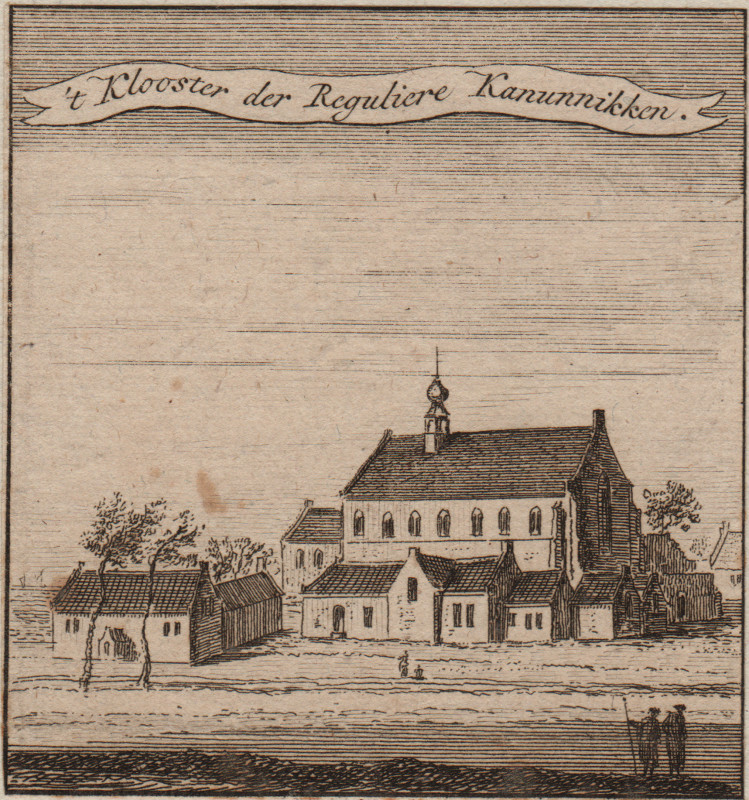 ´t Klooster der Reguliere Kanunnikken by Hendrik Spilman naar Thomas Thomaszoon