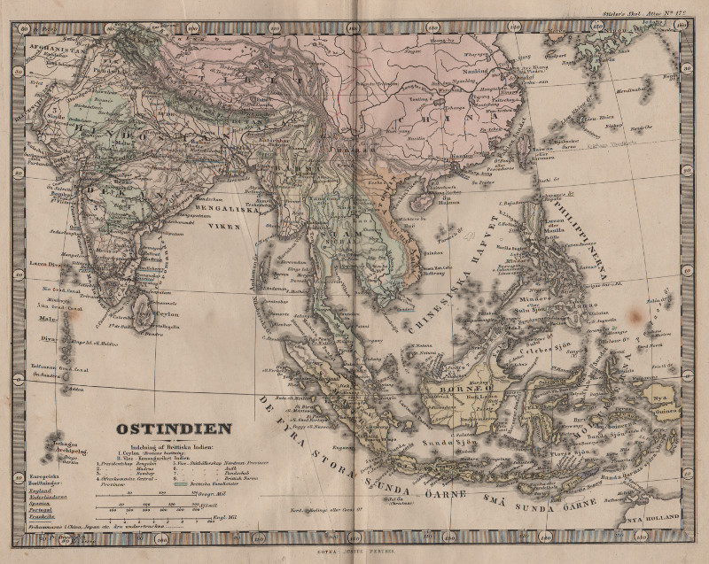 OstIndien by Stieler