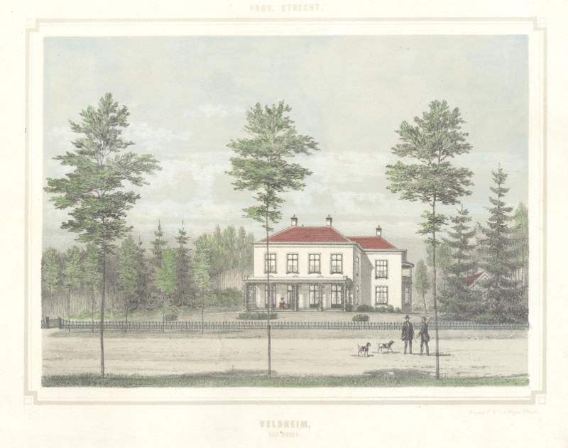 Veldheim, bij Zeist by P.W. v.d. Weijer