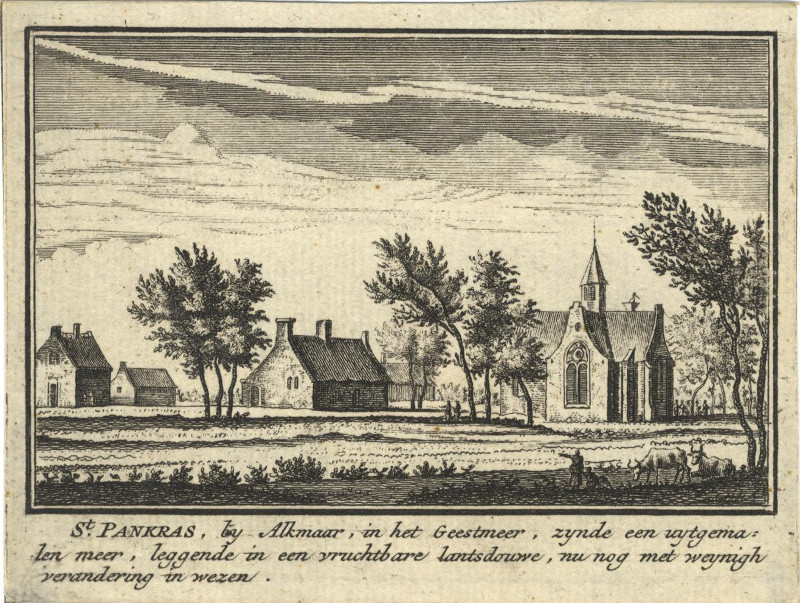 St. Pankras, by Alkmaar, in het Geestmeer, zynde een uytgemalen meer by A. Rademaker