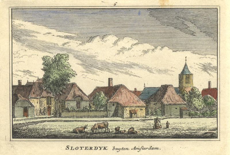 Sloterdyk buyten Amsterdam by A. Rademaker