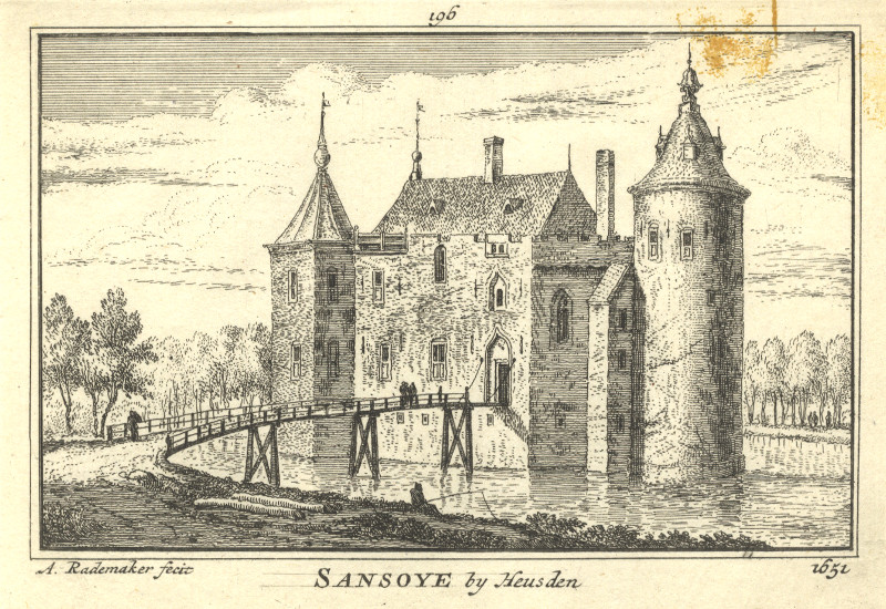 Sansoye by Heusden 1651 by A. Rademaker