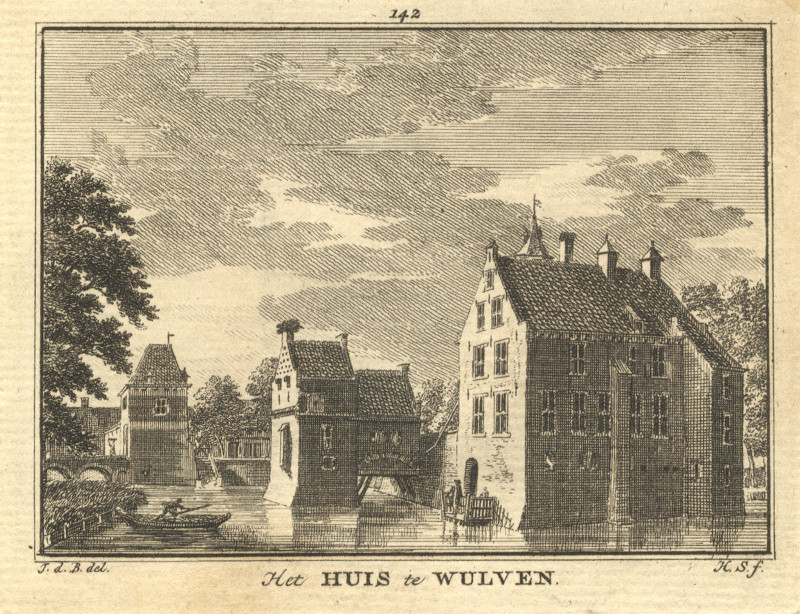 Het Huis te Wulven by H. Spilman, J. de Beijer