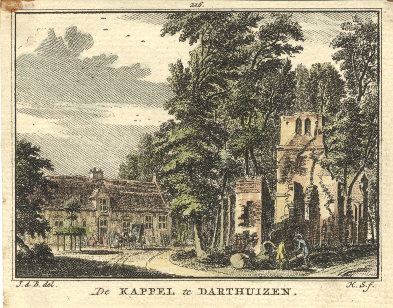 De kappel te Darthuizen by H. Spilman, J. de Beijer