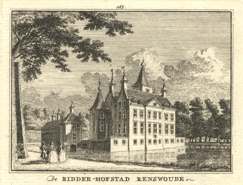 De Ridder-Hofstad Renswoude by H. Spilman, J. de Beijer
