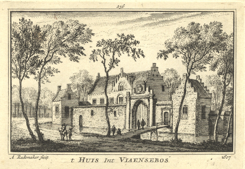 ´t Huis int Viaensebos by A. Rademaker