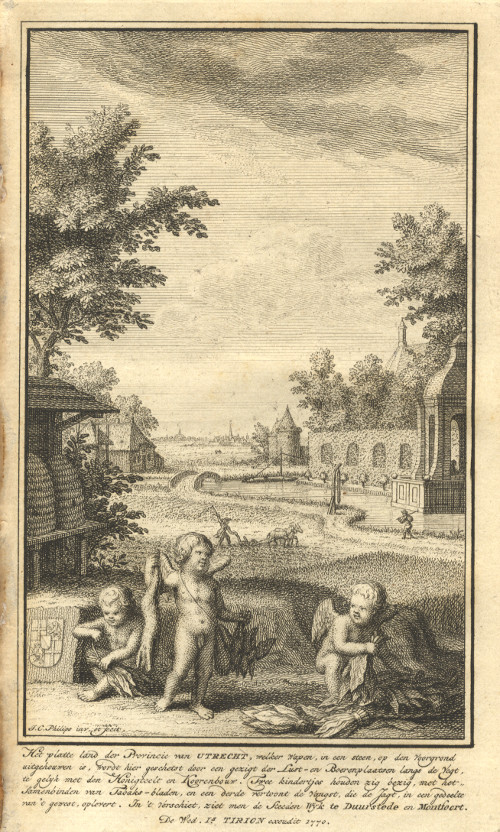 view Allegorie op de provincie Utrecht by J.C. Philips
