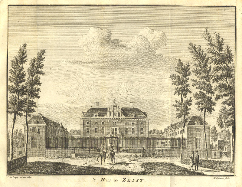 ´t Huis te Zeist by H. Spilman, J. de Beyer