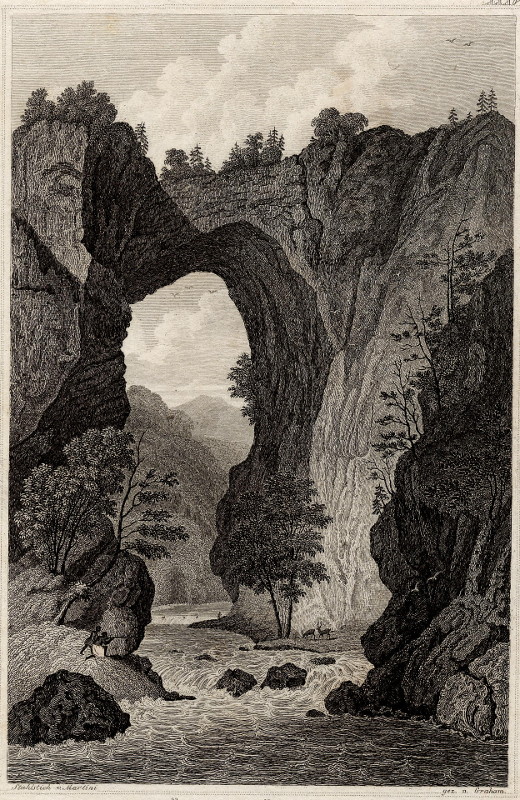 view Die Naturliche Brucke in Virginien Verein Staaten. by Martini, Graham