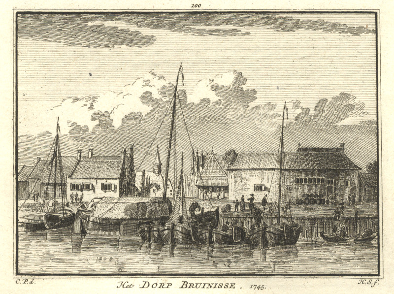 Het Dorp Bruinisse by H. Spilman, C. Pronk