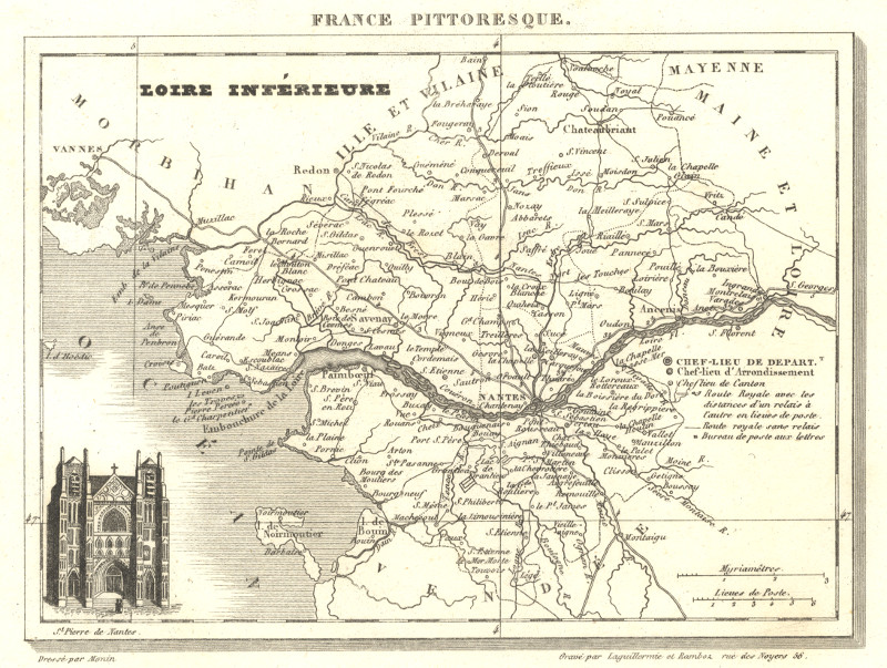 Loire Inferieure by C.V. Monin