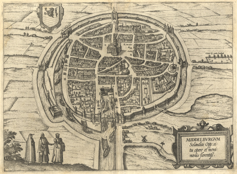 Middelburgum, Selandiae Opp: situ opere et merci : moniis florentiss by L. Guicciardini