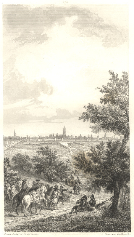 view Prise d´Utrecht 30 Juin  1672 by Outhwaite, Bonnard, Vandermeulen