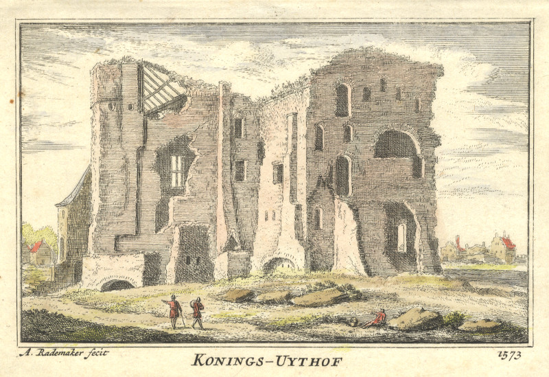 Konings-Uythof; 1573 by A. Rademaker