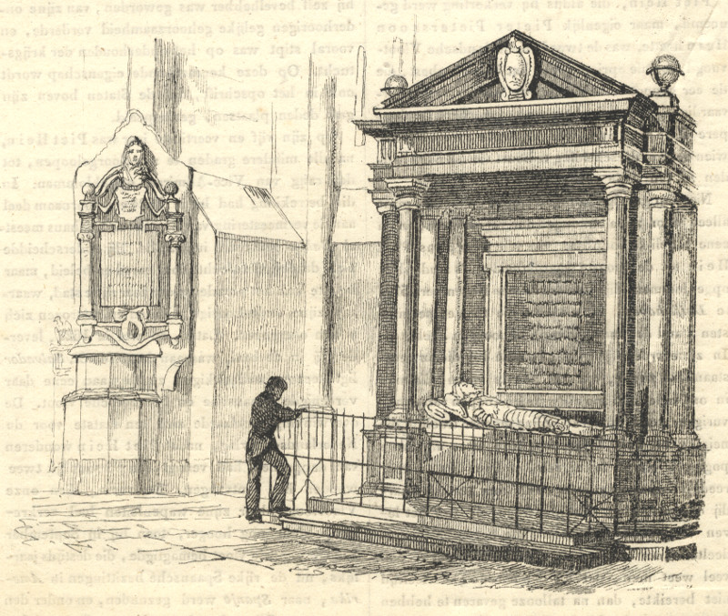 Piet Hein´s Graftombe te Delft by nn