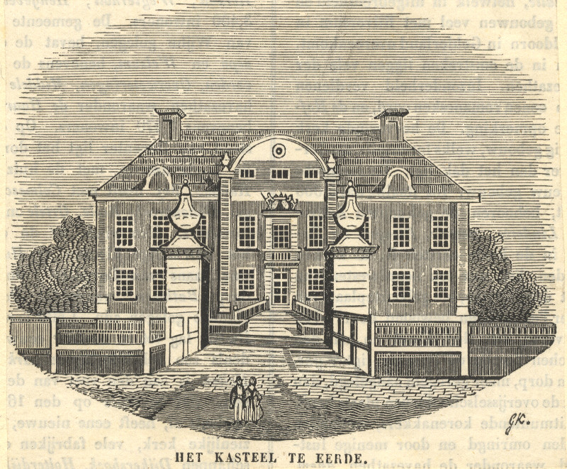 Het Kasteel te Eerde by G.K. 