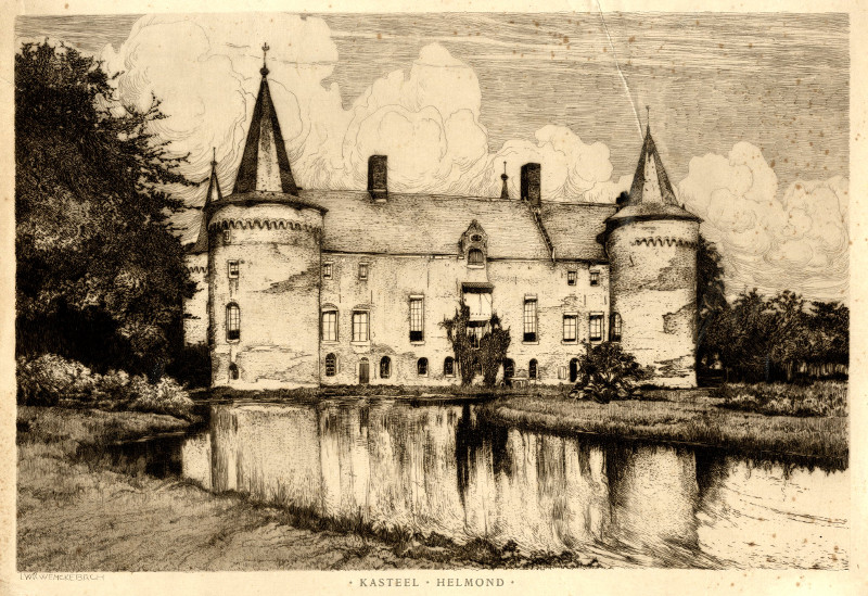 Kasteel Helmond by L.W.R. Wenkebach (Willem)