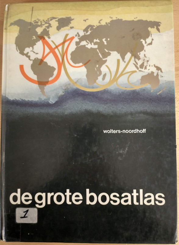 map De Grote Bosastlas 49e druk by Wolters Noordhof