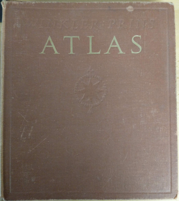 map Winkler Prins Atlas by Winkler Prins - Elsevier