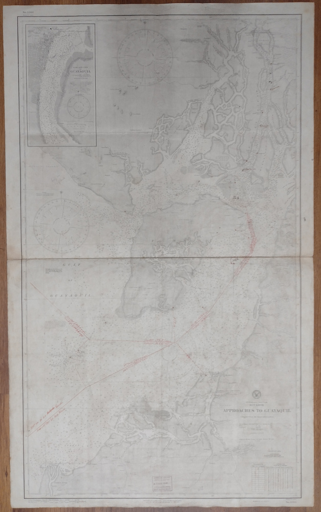 Approaches to Guayaquil by Hydrographic Office, U.S. Navy