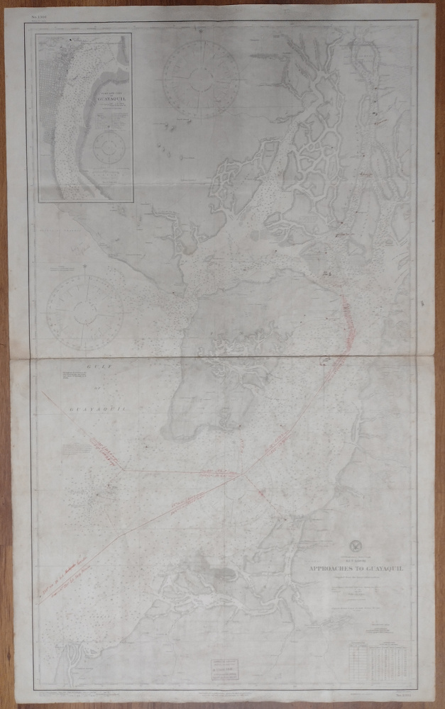 Approaches to Guayaquil by Hydrographic Office, U.S. Navy