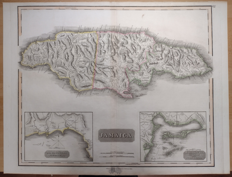 Jamaica; The Harbour of Bluefields, The Harbours of Kingston and Port Royal by J. Thomson