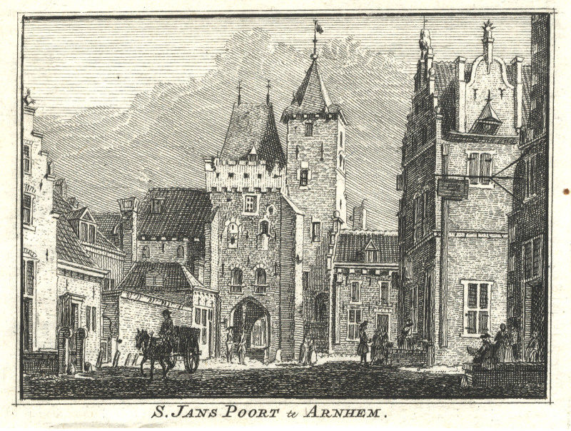 S. Jans Poort te Arnhem by H. Spilman, J. de Beijer